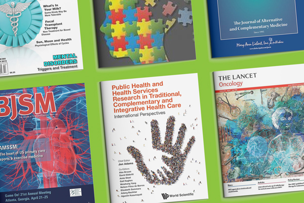 A collage of various scientific journal covers where 鶹ýresearch has been published